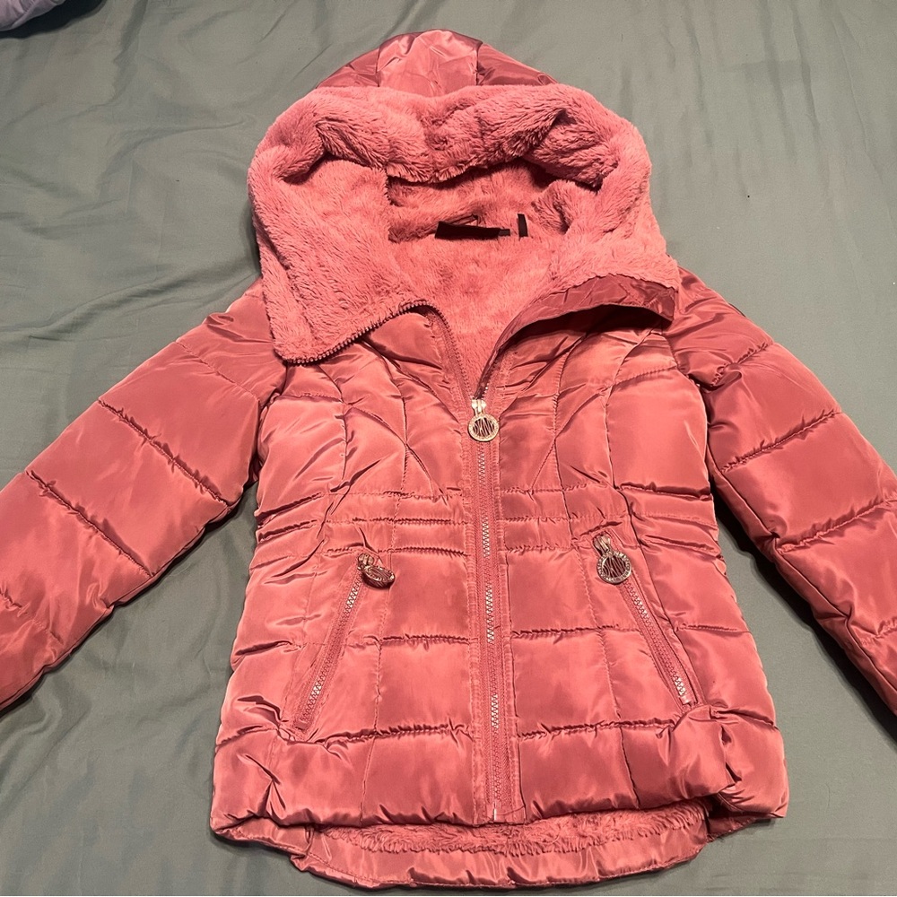 DKNY Kids Rose Puffer Jacket